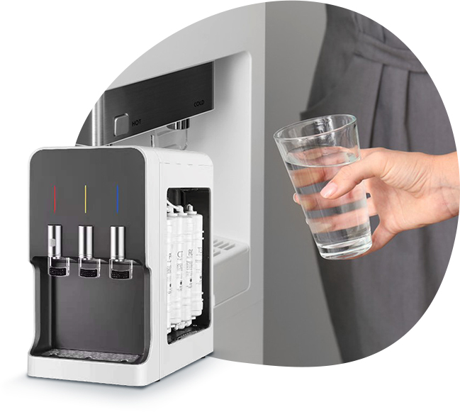 countertop water cooler dispenser