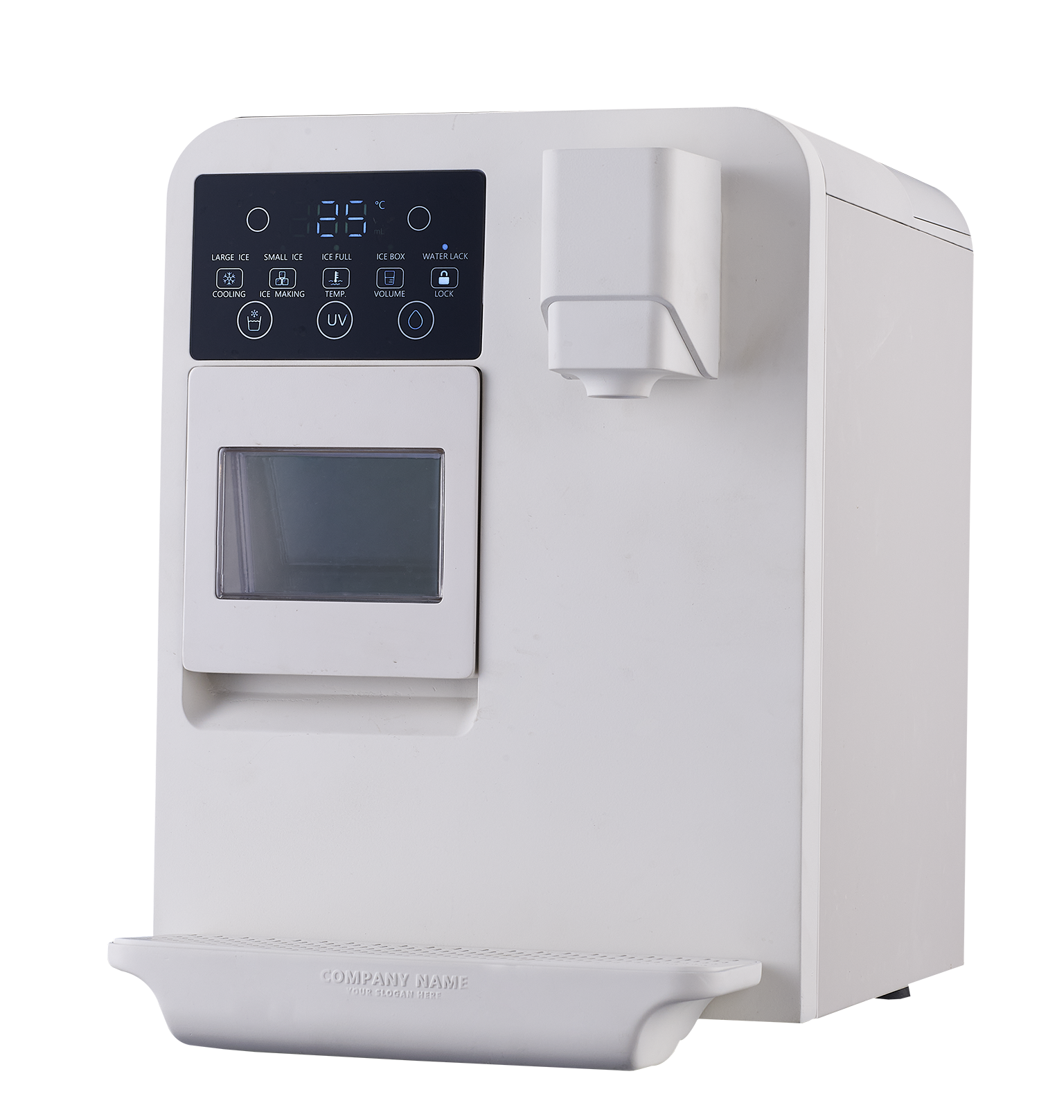 Ice maker water dispenser